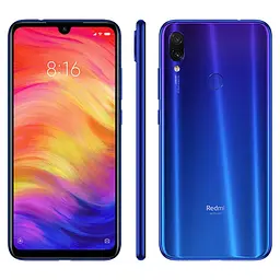 Смартфон Xiaomi Redmi Note 7 3/32GB Blue Global Rom Refurbished - мініатюра 4