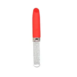 Вібратор Petites Lil’ Glamour Vibrator, BMS, червоний - мініатюра 1