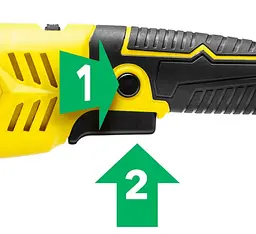 Кутова шліфмашина Trotec PAGS 11-125 + кейс (4440000006) - мініатюра 6
