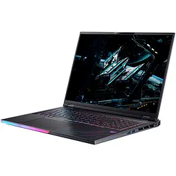 Ноутбук Ігровий ACER Predator Helios 18 AI PH18-73-9085, Intel Core Ultra 9 275HX до 5.4GHz, 18" WQXGA, 64GB, SSD 2TB, NVIDIA Geforce RTX 5090 24GB, Free Dos - мініатюра 4