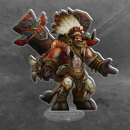 Акрилова колекційна фігурка World of Warcraft Таурен Бейн Криваве Копито 15 см