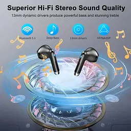 Бездротові навушники Drsaec J55 Bluetooth 5.3  - мініатюра 2
