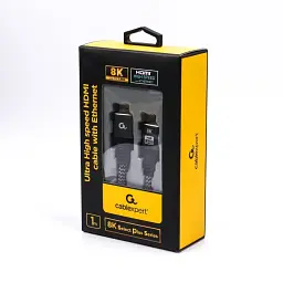Кабель HDMI 1m Cablexpert CCB-HDMI8K-1M V.2.1 - мініатюра 2