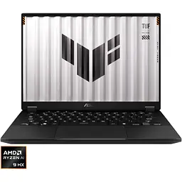 Ноутбук Ігровий ASUS TUF A14 FA401WV з процесором AMD Ryzen™ AI 9 HX 370 pana la 5.10 GHz, 14", 2.5K, IPS, 165Hz, 32GB LPDDR5X, 1TB SSD, NVIDIA® GeForce 100W, No OS, Jaeger сірий