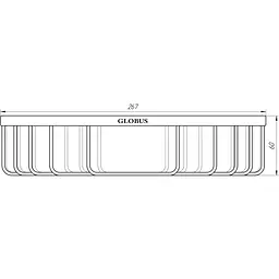 Поличка Globus Lux SS 8499 - мініатюра 2