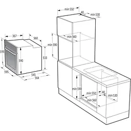 Електрична духова шафа Gorenje BO 6727 E03WG - мініатюра 9