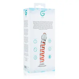 Скляний дилдо Gildo Glass Dildo No. 15 - мініатюра 6