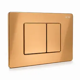 Кнопка змиву для інсталяції VBI Elba XS рожеве золото VBI-030110 - мініатюра 2