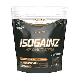 Гейнер Evolite Nutrition IsoGainz, 1 кг - Карамельне мак'ято