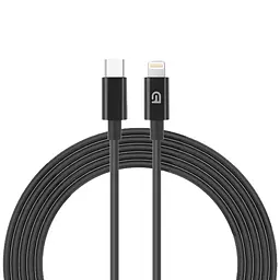 Кабель ArmorStandart AMQGJ2BL Lightning to USB-C Cable 1.2m black (ARM64374)