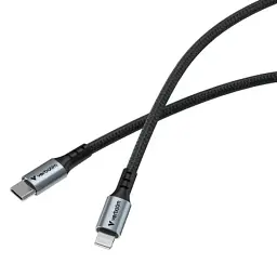Дата кабель USB-C to Lightning 1.2m black Verbatim (31844) - мініатюра 3