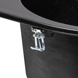 Кухонна мийка Lidz 780x500/200 BLM-14 (LIDZBLM14780500200), Чорний - мініатюра 6