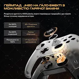 Геймпад бездротовий контролер Machenike G5 Pro для Switch, ПК, Android, IOS - мініатюра 4