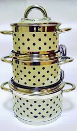 Набір посуду Bohmann BH 0127-6 cream - мініатюра 1