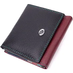 Жіночий шкіряний гаманець ST Leather 10х9,5х1,5 см acs0028419