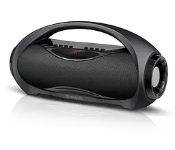 Портативная Bluetooth колонка бумбокс REAL-EL X713 Black - мініатюра 6