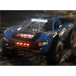 Машинка на радіокеруванні JJRC Q130-A All-wheel Drive SUV Black/Blue [119077] - мініатюра 4