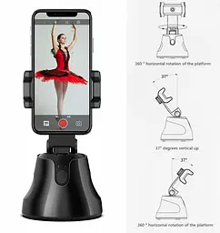 Смарт тримач смартфона Apai SMART 360 ° з датчиком відстеження руху розумний штатив для блогерів - мініатюра 2