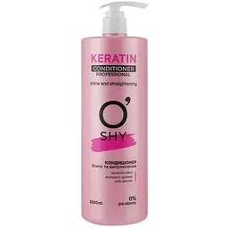 Кондиціонер для волосся O'Shy Keratin Блиск та випрямлення 1000 мл (4820195508695)