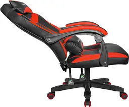 Крісло ігрове Defender Master поліуретан 50 мм клас 4 Black/Red - мініатюра 4