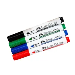 Маркери Faber-Castell для маркерних дощок 4 шт. 2.2 мм