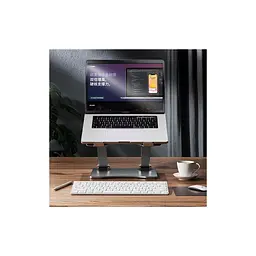 Підставка до ноутбука RTAKO RS-CP75A Dual-Layer Carbon Steel Laptop Stand (6930539527331) - мініатюра 4