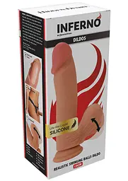 Фалоімітатор Hidden Desire Realistic Dildo 19 см (тілесний) - мініатюра 4