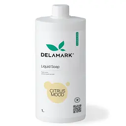 Мило рідке DeLaMark косметичне Цитрусовий настрій 1000 мл 4820152331922