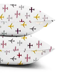 Набір наволочок Cosas Airplane 40х60 см білий (SetPillow_AirplaneColor_40x60) - мініатюра 2