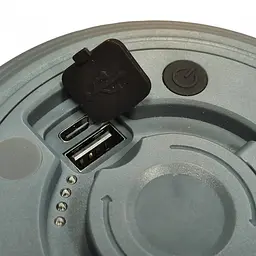 Ліхтар підвісний із гірляндою 10 м для кемпінгу з магнітом і USB-зарядкою KXK-828 - мініатюра 4