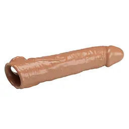 Подовжуюча насадка на член Pretty Love Extension Penis Sleeve, +7.5 см - мініатюра 6