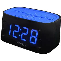 Годинник настільний Technoline WT465 з радіо Black/Blue (WT465 blaue)