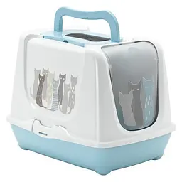 Moderna Trendy Cat Maasai 57.4x44.8x42.7 см закритий туалет для котів з вугільним фільтром та совком дизайн