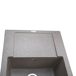 Гранітна мийка Globus Lux Malabi мокко 780x500мм 000023491, Сірий - мініатюра 5