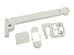 Віконний обмежувач гребінки AQS002 Білий