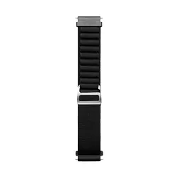 Ремінець для Samsung Gear S3 Classic - чорний Watchbands NormalCloth Wave ширина кріплення 22мм нейлоновий (W22-8WB23211721) - мініатюра 2