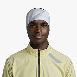Пов'язка на голову Buff Tech Headband, Snout Ash Білий-Сірий - мініатюра 2
