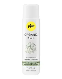 Органічний лубрикант pjur ORGANIC Touch 100 мл, водна основа, без ароматизаторів і парабенів