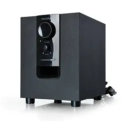 Microlab Акустична система M-106 2.1, 10W, mini-jack, чорний - мініатюра 2
