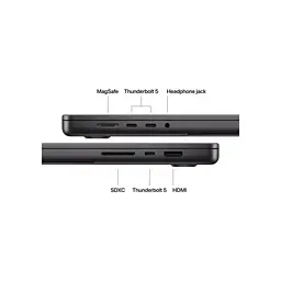 Ноутбук Apple MacBook Pro 16 A3428 M5 Pro Space Black (MGEC4UA/A) - мініатюра 7
