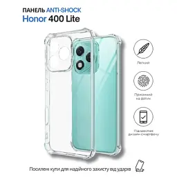 Чохол до мобільного телефона BeCover Anti-Shock Honor 400 Lite Clear (714711) - мініатюра 6