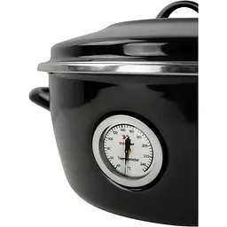 Каструля з термометром Vitrinor Dutch Oven 26 см 5 л чорна  (2111692) - мініатюра 3