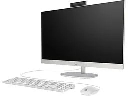 Комп'ютер персональний моноблок HP All-in-One 27" FHD IPS AG AMD R5-7520U 16GB F512GB UMA WiFi кл+м DOS білий - мініатюра 3
