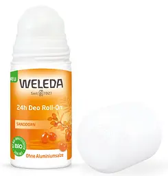 Роликовий дезодорант Weleda Обліпиха Roll-On 24 години 50 мл (00796200) - мініатюра 2