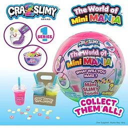 Слайм Cra-Z-Art World Mini Mania набір у кулі S1 (60160CRA) - мініатюра 10