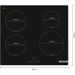 Варильна поверхня Bosch PUE611BB5E - мініатюра 6