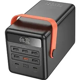 Портативна батарея Hoco DB03 Max Centurion 65W PB Lamp 100000 mAh Black - мініатюра 4