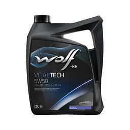 Моторна олива Wolf VITALTECH 5W50 5 л (8314728)