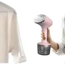 Ручний вертикальний відпарювач XPRO Hanging Steamer для одягу компактний і портативний (44788-_452) - мініатюра 2
