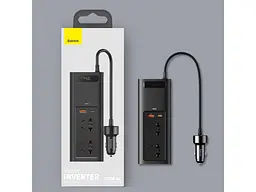 Автомобільний Інвертор Baseus In-car Inverter 150 W (220V CN/EU) - мініатюра 2